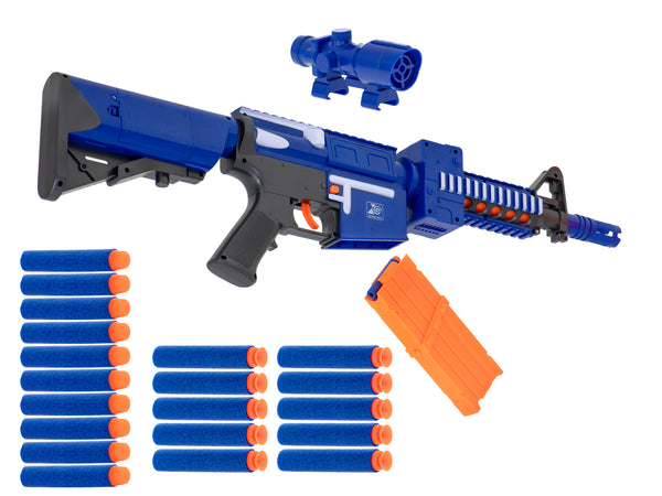 Blaze Storm putuplasta bultu šautene + magazīns + 20 bultas