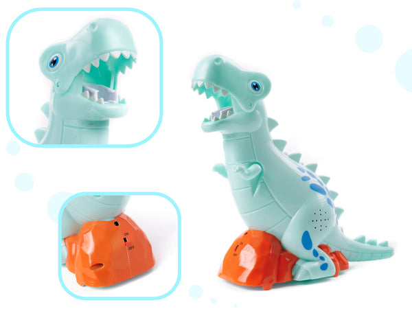 Dinozauru sacīkšu trases dinozauru skaņas gaismas
