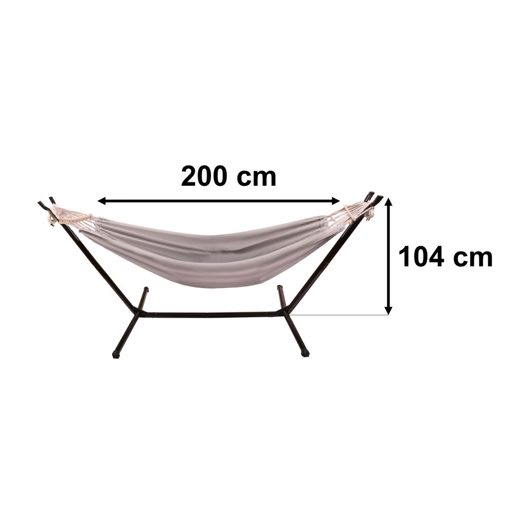 Hamaks ar rāmi LAZY ( divām personām)