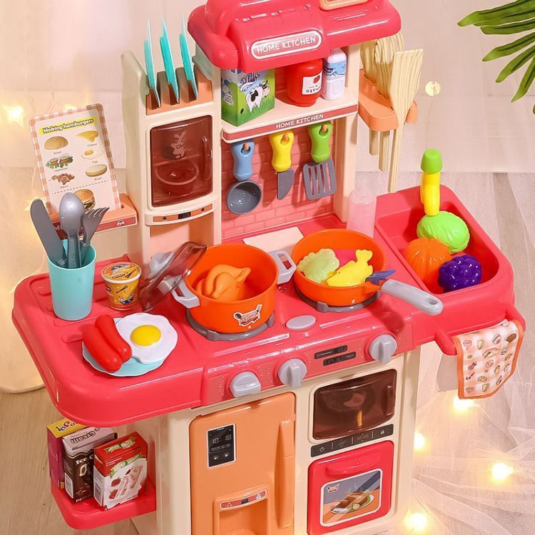 Bērnu rotaļu virtuve Magnet Red