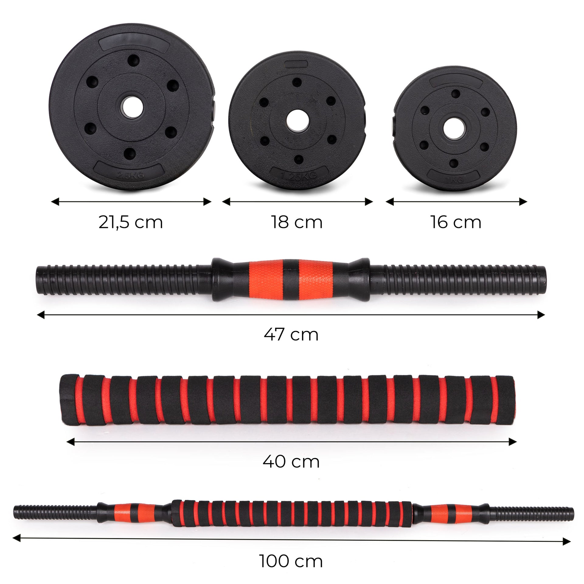 Regulējamas hanteles 2x 15kg POWER