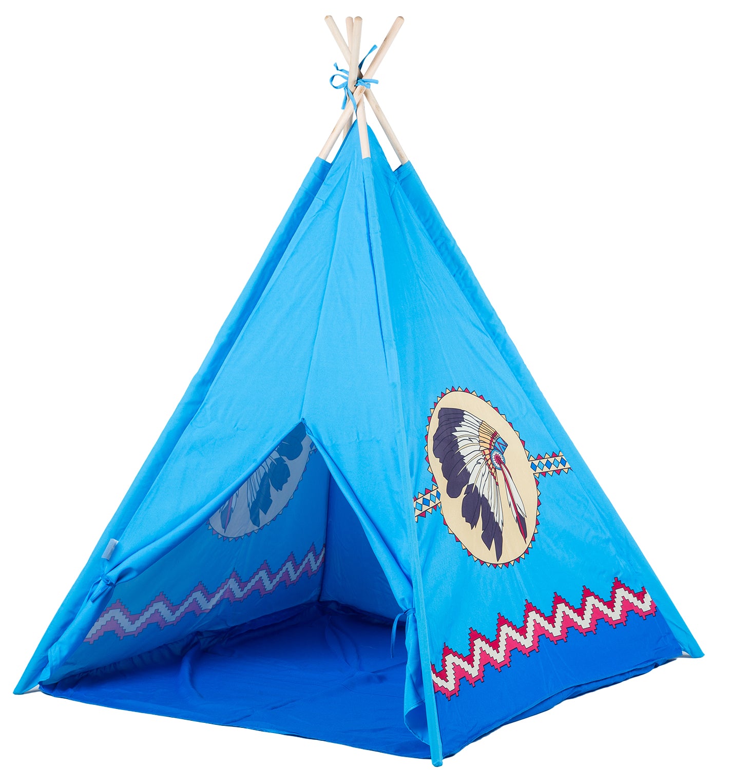 Teepee telts wigwam māja bērniem Ecotoys