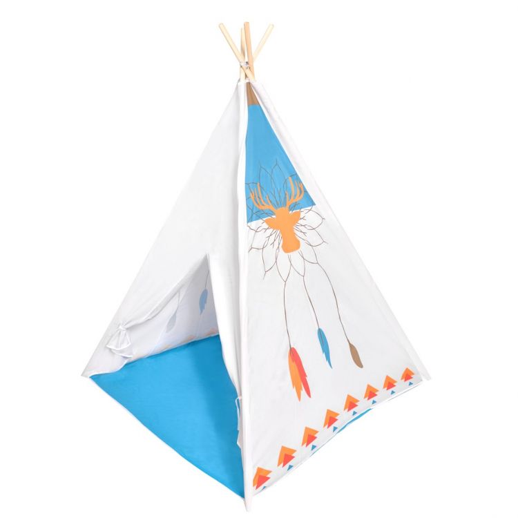 Teepee telts wigwam māja bērniem Ecotoys