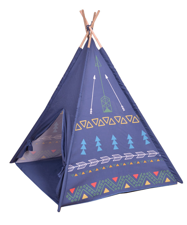 Teepee telts wigwam māja bērniem violeta Ecotoys