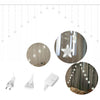 Ziemassvētku gaismas 4m 136 LED STARS