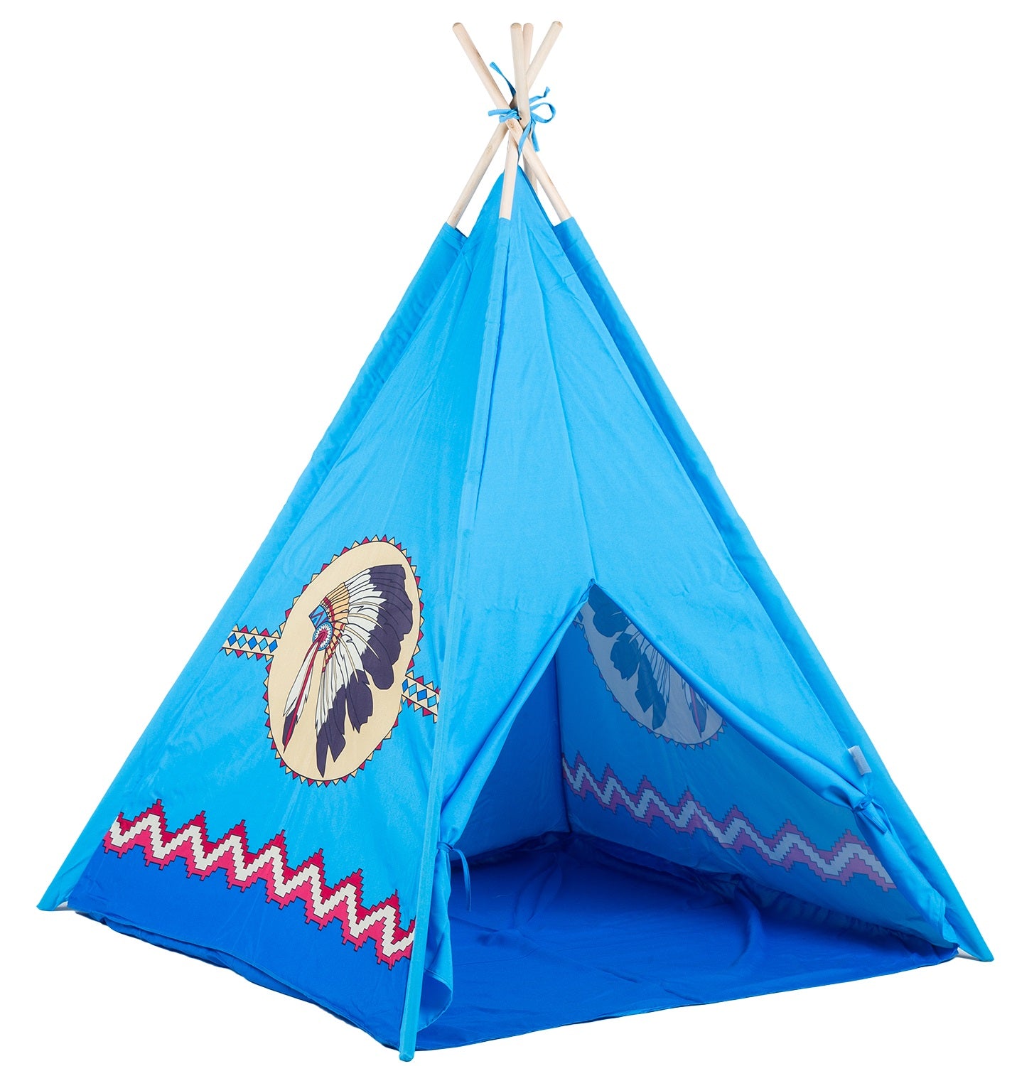 Teepee telts wigwam māja bērniem Ecotoys