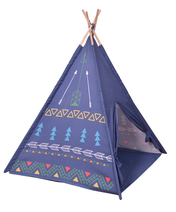 Teepee telts wigwam māja bērniem violeta Ecotoys