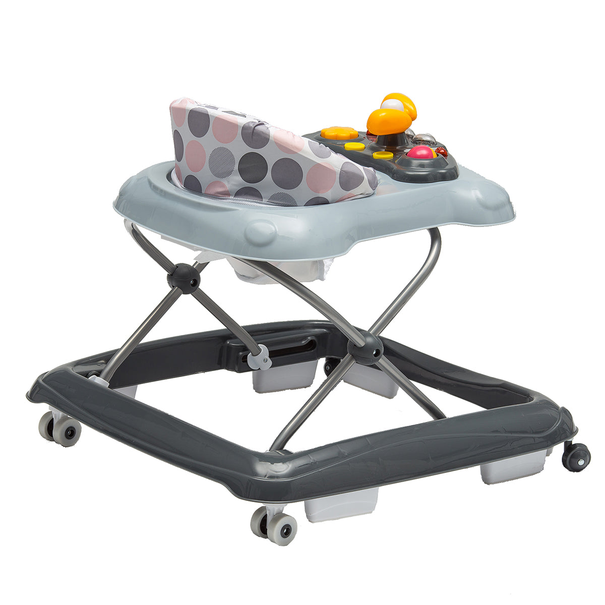 Izglītojošs Baby Walker - Pamata pelēkās ECOTOYS