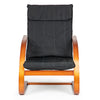 Somu šūpuļkrēsls WALNUT/BLACK