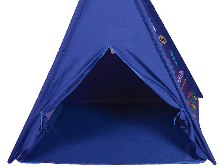 Teepee telts wigwam māja bērniem violeta Ecotoys