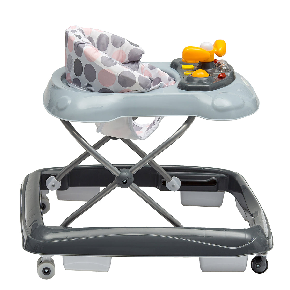 Izglītojošs Baby Walker - Pamata pelēkās ECOTOYS