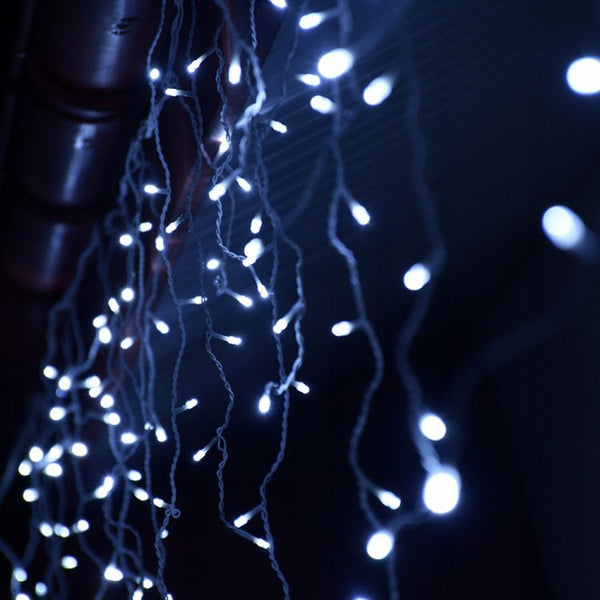 Āra dekoratīvās Ziemassvētku gaismas 500gab LED 19m WINTER