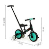 Balansa velosipēds ar pedāļiem - apmācība 3in1 Ecotoys blue