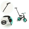Balansa velosipēds ar pedāļiem - apmācība 3in1 Ecotoys blue