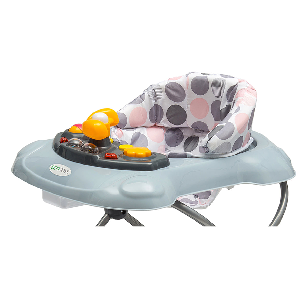 Izglītojošs Baby Walker - Pamata pelēkās ECOTOYS