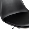 Grozāms biroja krēsls ar spilvenu black ModernHome