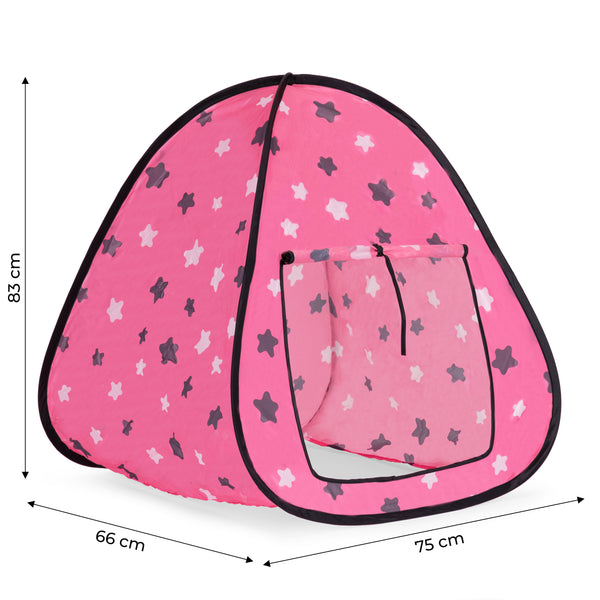 Bērnu rozā telts PINK HOUSE