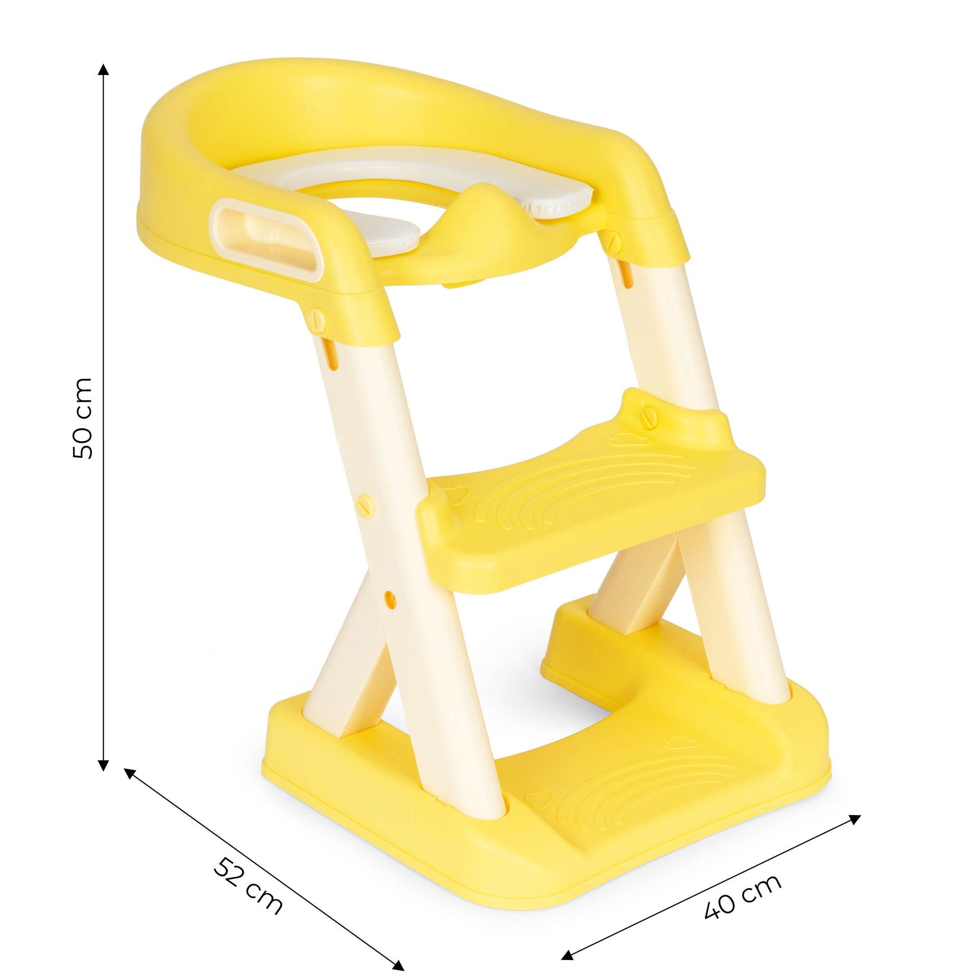 Bērnu podiņa tualetes apmācības kāpņu sēdeklis