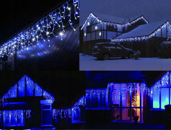 Āra dekoratīvās Ziemassvētku gaismas 500gab LED 19m WINTER