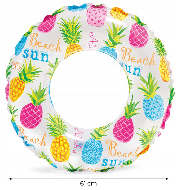 Piepūšamais peldriņķis 61 cm bērniem FRUIT
