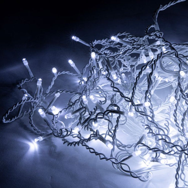 Āra dekoratīvās Ziemassvētku gaismas 500gab LED 19m WINTER