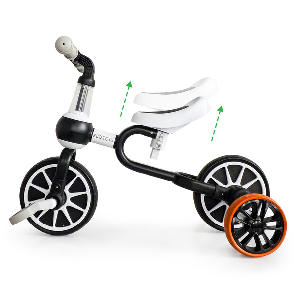 Velosipēds 4in1 pedāļiem DRIVE BLACK