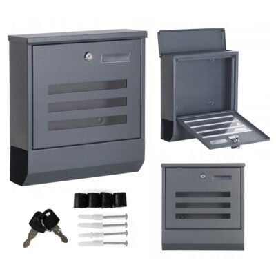 Почтовый ящик из нержавеющей стали для газетных писем