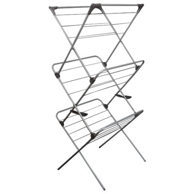 Вертикальная сушилка для одежды, 3 уровня, 15 метров сушильного пространства, ModernHome