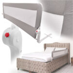KX3204 Barierka osłona ochronna do łóżka otwierana 200 cm sz