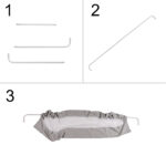 KX3305 Tyczka palik do pomidorów roślin 120 cm 10 szt 1-2