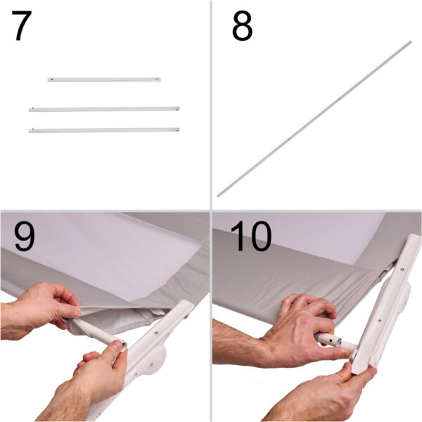KX3305 Tyczka palik do pomidorów roślin 120 cm 10 szt 1-2 KX3305 Tyczka palik do pomidorów roślin 120 cm 10 szt 1-2