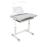 Biurko-dzieciece-szkolne-regulowane-krzeslo-lampka-LED-USB-szare-175582