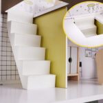 KX6278 Domek dla lalek MDF z akcesoriami 70cm LED szary 14