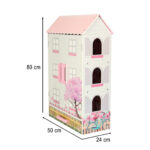 Domek-dla-lalek-drewniany-Lulilo-Papilio-rozowy-80cm-165960