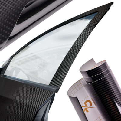 Carbon 5D roll film black 1.52x18m