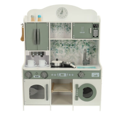 Детская деревянная кухня МДФ LULILO SALIKO с экспрессом 85см