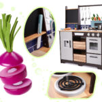 KX6286 Kuchnia drewniana MDF z akcesoriami LOFT 96cm 2