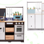 KX6286 Kuchnia drewniana MDF z akcesoriami LOFT 96cm 7