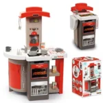 Kuchnia-plastikowa-dla-dzieci-elektroniczna-z-dzwiekiem-skladana-czerwona-akcesoria-144648