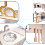 KX5548_1 Kuchnia drewniana MDF LULILO Kuko + akcesoria 2