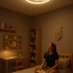 Lampa-LED-sufitowa-plafon-do-pokoju-dzieciecego-sciemniana-LUMELA-pilot-ksiezyc-biala-171004