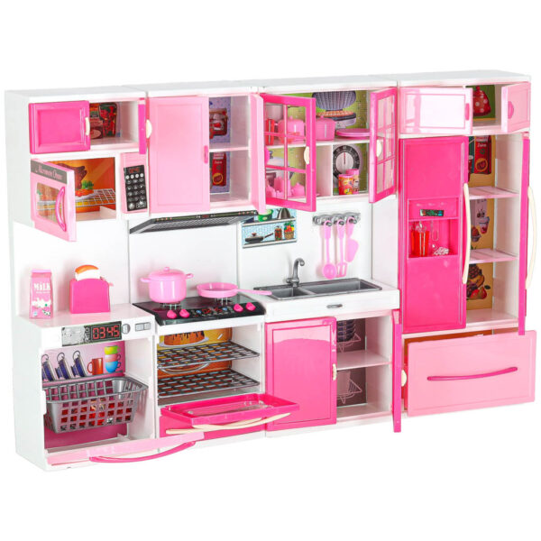 Mebelki-dla-lalek-kuchnia-4-segmenty-dzwieki-LED-48cm-175069 Mebelki-dla-lalek-kuchnia-4-segmenty-dzwieki-LED-48cm-175069