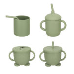 Naczynia-silikonowe-dla-dzieci-krab-zestaw-19-elementow-zielony-160719