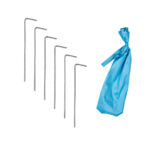 KX3266 Namiot plażowy ogrodowy samorozkładający niebieski 7