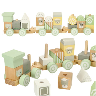 LULILO Vico pasteļkoka vilciens