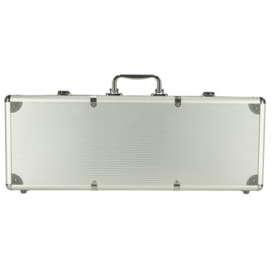 Poker game set in a case 500 chips 2 decks of cards