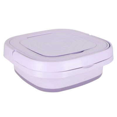 Мини складной портативный стиральная машина 8L фиолетовый