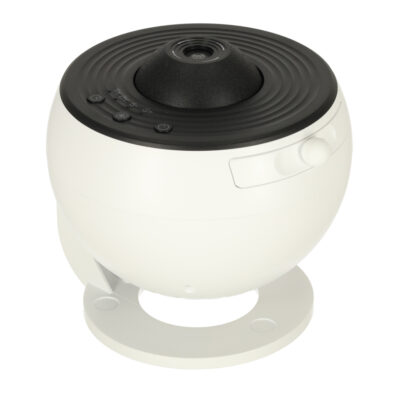 Debesu zvaigžņu projektors LED nakts gaisma USB planetārijs planētas 12 diski 360° taimeris