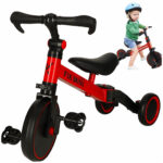 Rowerek-Trike-Fix-Mini-biegowy-trojkolowy-3w1-z-pedalami-czerwony-167072
