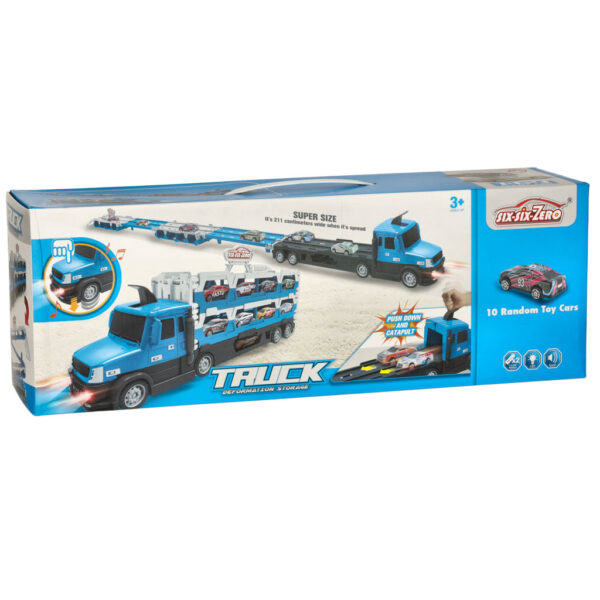 TIR-Laweta-samochod-transporter-pojazd-skladany-XXL-10-autek-niebieski-156312 TIR-Laweta-samochod-transporter-pojazd-skladany-XXL-10-autek-niebieski-156312